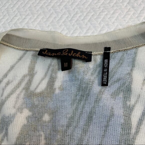 JANE & John🤎Lightweight Sweater Dress Sleeveless Brown/Beige Size M - Picture 7 of 9